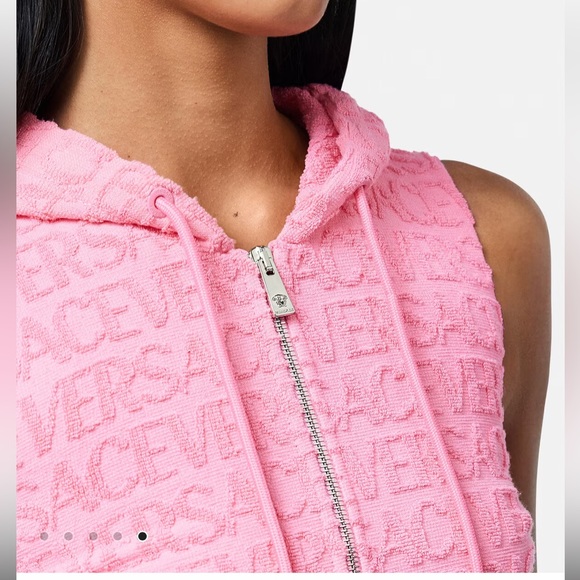 Dua Lipa x Versace Allover Towel Dress | size 42 - Picture 3 of 16